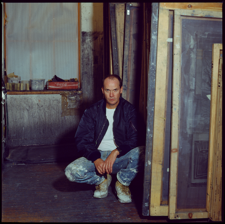 Richard Prince in his Downtown Studio, NYC