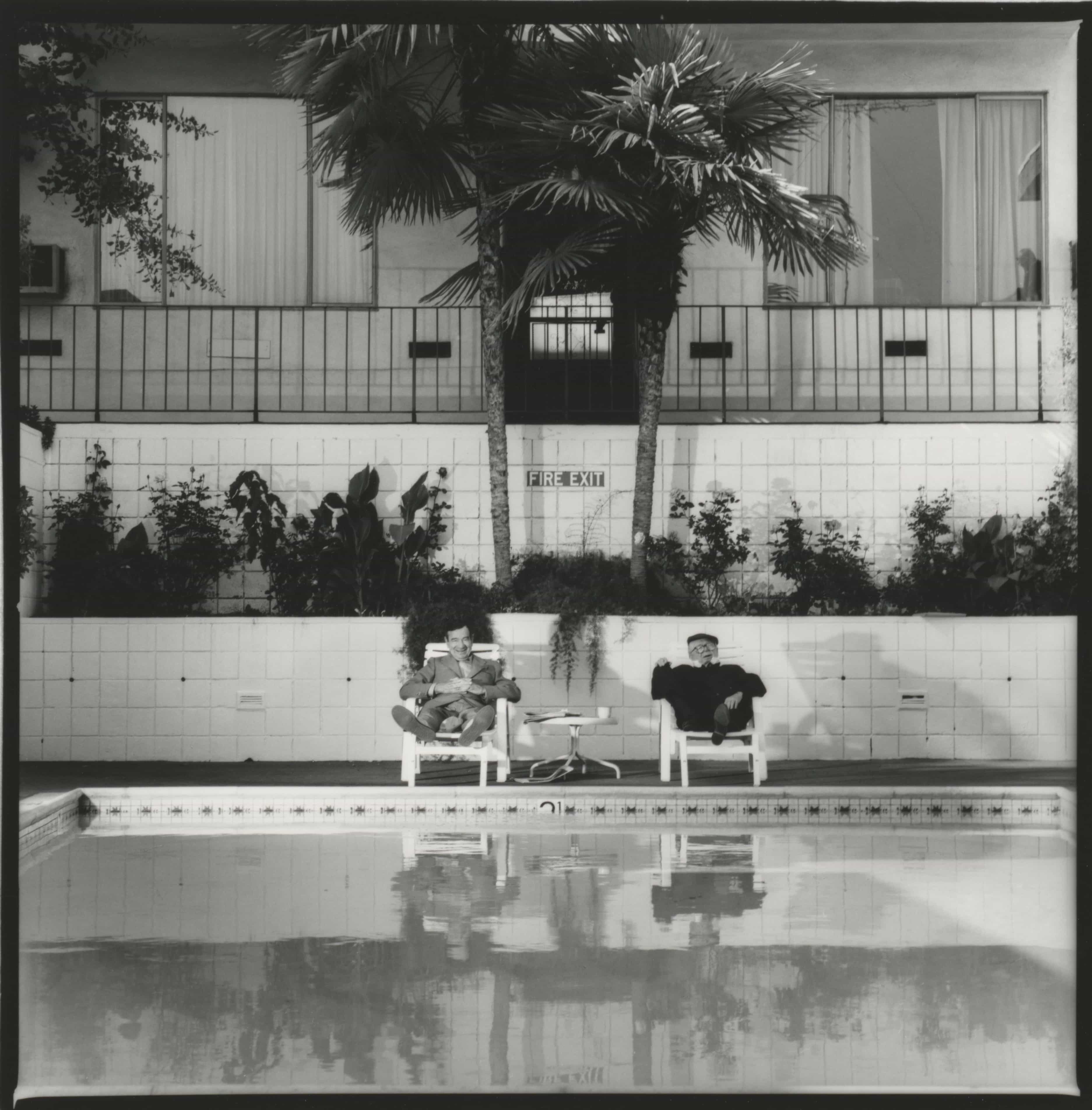 Walther Matthau And Billy Wilder